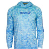 Men's Fish Shadows UV Fishing Hoodie