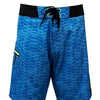 Men's Fish Scales Stretch Fishing Boardshort