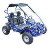 TrailMaster MID-Size XRX-R Go Kart, 196cc 6.5hp Torque Converter, Electric Start with Reverse, Kids Ages 7-12