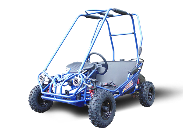 TrailMaster MINI XRS+ Kids Go Kart, 5.5hp Gas Engine, Dual Seats, Adjustable Pedals, Pull Start, Kids Ages 4-9