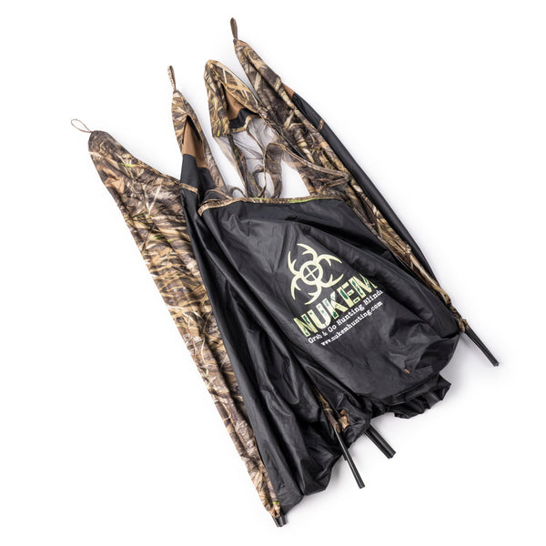 Nukem Hunting Blind - Mossy Oak Habitat