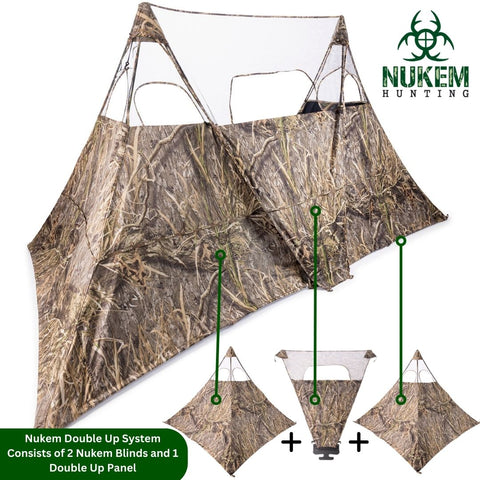 Nukem Double Up System - Mossy Oak Habitat