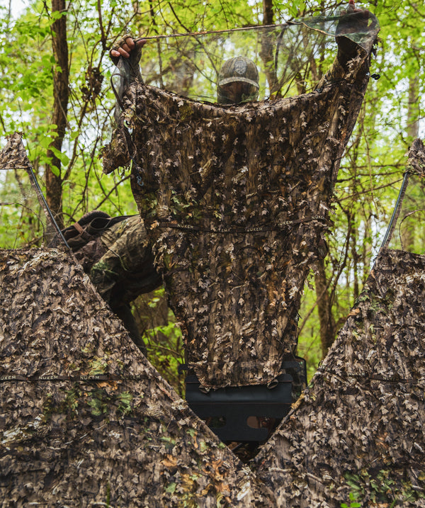 Nukem Double Up System - Mossy Oak Country Roots 3D Leafy