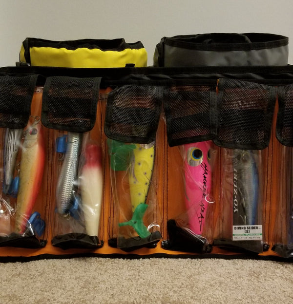 New! Popper Roll Bag - storage for Tuna and Bass Poppers