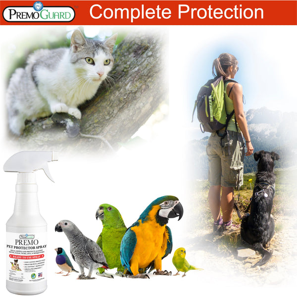 Pet Protector 32 oz | Plant Based Natural Non-Toxic | Premo Guard