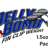 DD26 Fishing BELLY BOMB Fin Clip Weights