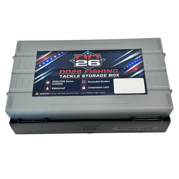 DD26 Fishing Smash Box 3700 Deep with Dividers Tackle Storage