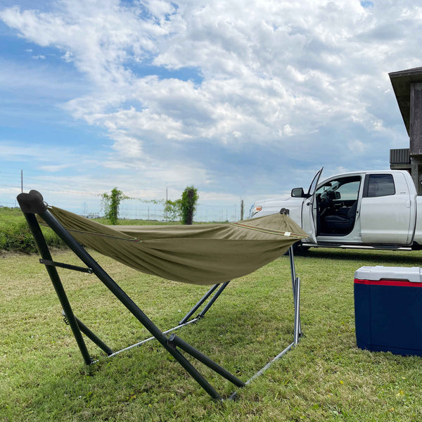 Uniki Canvas Hammock with Stand