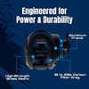 Reaction Tackle Baitcasting Fishing Reel – ProSpin Edition - 6.8:1 Gear Ratio