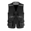 Breathable Mesh Fishing Vest with Multiple Pockets