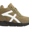 CALTO - S22782 - 3.6 Inches Taller (Khaki/White) - Hiking Style Boots