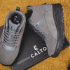 CALTO - S22800 - 4 Inches Taller (Grey) - Hiking Style Boots