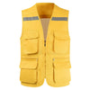 Breathable Mesh Fishing Vest with Multiple Pockets