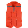 Breathable Mesh Fishing Vest with Multiple Pockets