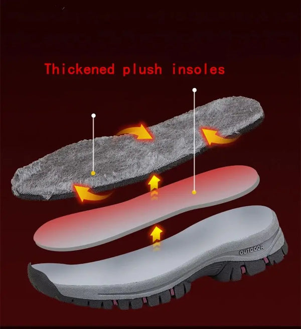 Winter Boots for Men – Waterproof Warm Outdoor Shoes