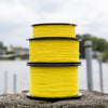 Reaction Tackle Braided Fishing Line - NO FADE Yellow