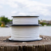 Reaction Tackle X8 Braided Fishing Line - NO FADE White 8 Strand