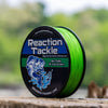 Reaction Tackle Braided Fishing Line - NO FADE Hi Vis Green
