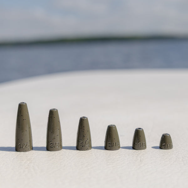 Reaction Tackle Lead Worm Weights (25 pack)
