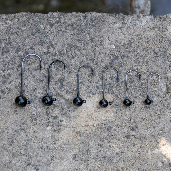 Reaction Tackle Tungsten Ball Jig Heads (5-Pack)