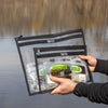 Reaction Tackle Clear Storage Bag Tackle Pak - Water-Resistant Plastic Storage