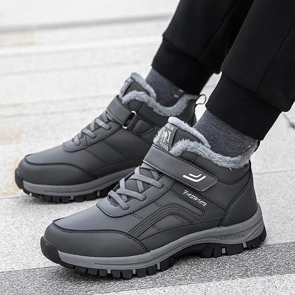 Winter Boots for Men – Waterproof Warm Outdoor Shoes