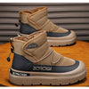 Mens Winter Ankle Boots – Warm Durable Outdoor Shoes