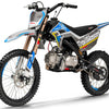 TrailMaster SX125 Pro Series Dirt Bike, Electric Start, 4-Speed Manual, Dual Disc Brakes, (19/16) Wheels