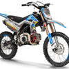 TrailMaster SX125 Pro Series Dirt Bike, Electric Start, 4-Speed Manual, Dual Disc Brakes, (19/16) Wheels