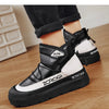 Mens Winter Ankle Boots – Warm Durable Outdoor Shoes