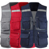 Breathable Mesh Fishing Vest with Multiple Pockets