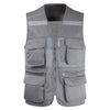 Breathable Mesh Fishing Vest with Multiple Pockets