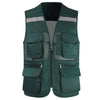 Breathable Mesh Fishing Vest with Multiple Pockets