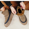 Mens Winter Ankle Boots – Warm Durable Outdoor Shoes