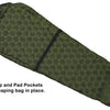 Sleeping Bag Sleeping Pad Pillow Combo Set
