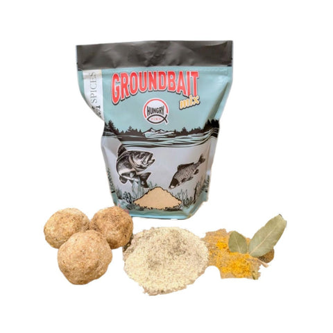HungryFish GroundBait Mix - ( Spices ) 2 lb