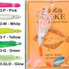 Tide Rite R563 Wide Gap Hook Squid Skirt Spinner Fluke Rig