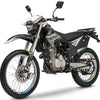 TrailMaster T5 Dual Sport Dirt Bike, 5-Speed Manual, 223cc Engine, Dual Disc Brakes, Electric Start with Kick backup, (21/18) Wheels