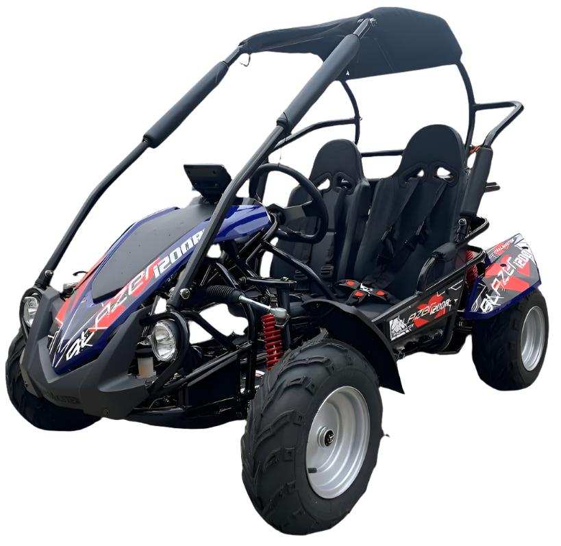 TrailMaster Blazer i200R Electric Go Kart, 48v Lithium Battery, Mid-Sized, Kids Ages 7-12