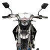 TrailMaster T5 Dual Sport Dirt Bike, 5-Speed Manual, 223cc Engine, Dual Disc Brakes, Electric Start with Kick backup, (21/18) Wheels