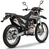 TrailMaster T5 Dual Sport Dirt Bike, 5-Speed Manual, 223cc Engine, Dual Disc Brakes, Electric Start with Kick backup, (21/18) Wheels