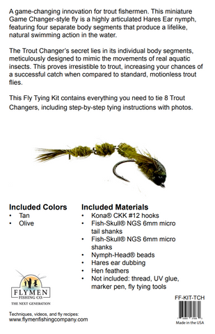 Fly Tying Kit: Trout Changer (Hares Ear)