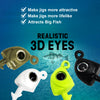 Reaction Tackle Tungsten Swimbait Jig Heads (5-Pack)