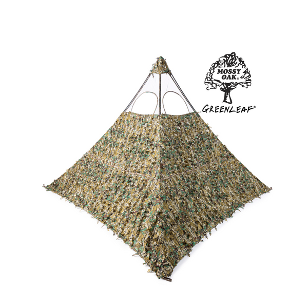 Nukem Hunting Blind - Mossy Oak Greenleaf 3D Leafy