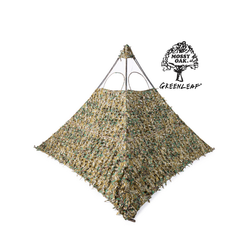 Nukem Hunting Blind - Mossy Oak Greenleaf 3D Leafy