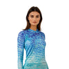 Women's Waves L/S UV Fishing Hoodie