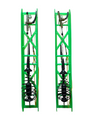 2-Pack Fishing Spring Feeder Cages with Hooks & Sinkers