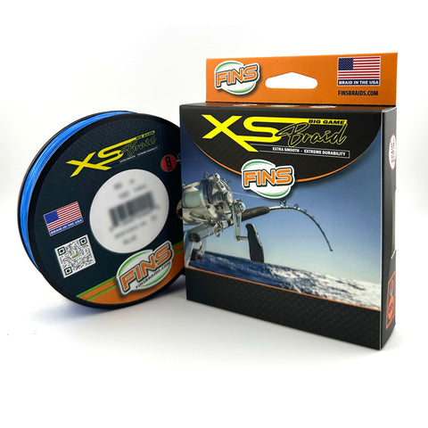 FINS XS Big Game Fishing Braid (60-200 lb.)