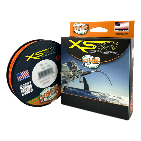 FINS XS Big Game Fishing Braid (60-200 lb.)