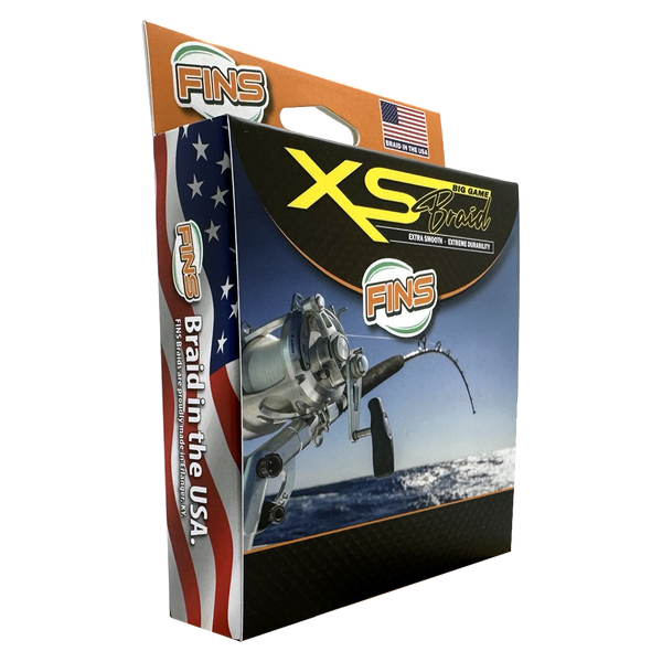 FINS XS Big Game Fishing Braid (60-200 lb.)